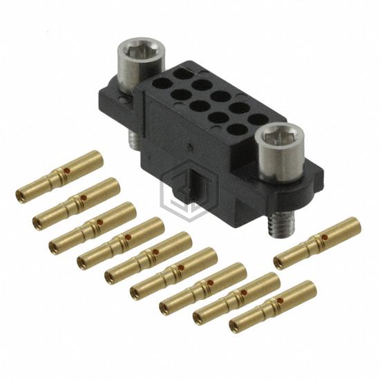 M80-4801005 - Harwin Inc. - Rectangular Connectors - Free Hanging, Panel Mount