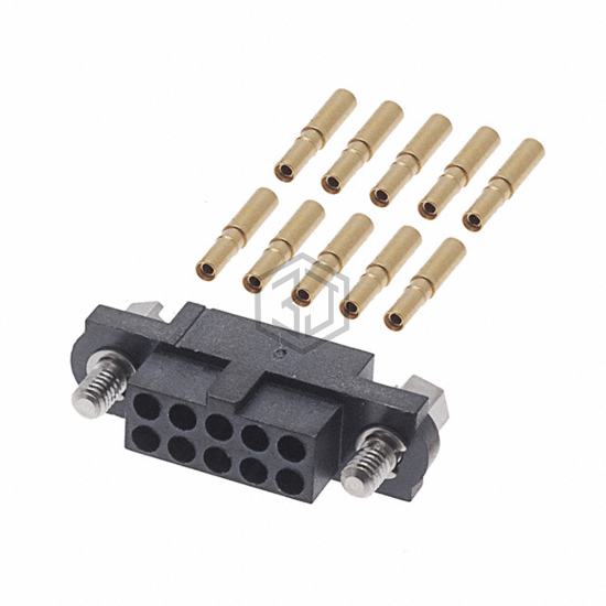 M80-4601005 - Harwin Inc. - Rectangular Connectors - Free Hanging, Panel Mount