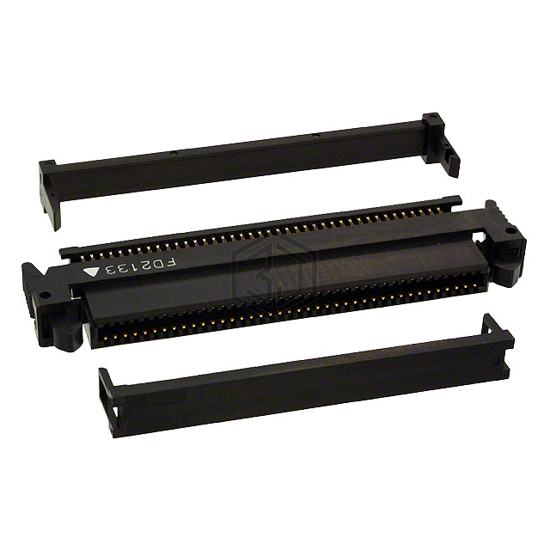 P25E-080S-EA - 3M - Rectangular Connectors - Free Hanging, Panel Mount