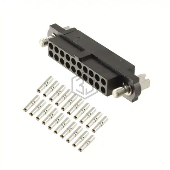 M80-4602042 - Harwin Inc. - Rectangular Connectors - Free Hanging, Panel Mount