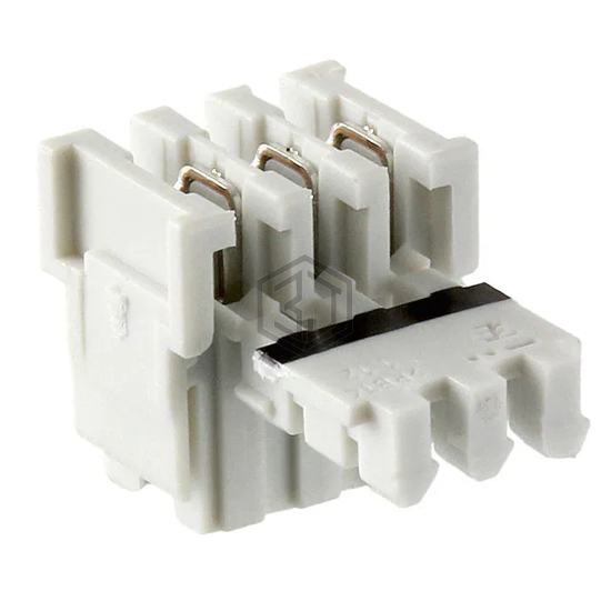 284865-3 - TE Connectivity AMP Connectors - Rectangular Connectors - Free Hanging, Panel Mount