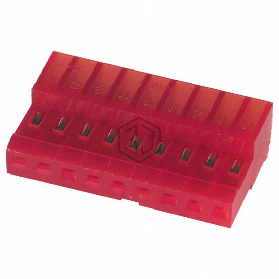 640440-9 - TE Connectivity AMP Connectors - Rectangular Connectors - Free Hanging, Panel Mount