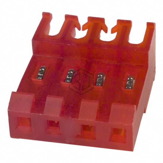 3-640601-4 - TE Connectivity AMP Connectors - Rectangular Connectors - Free Hanging, Panel Mount