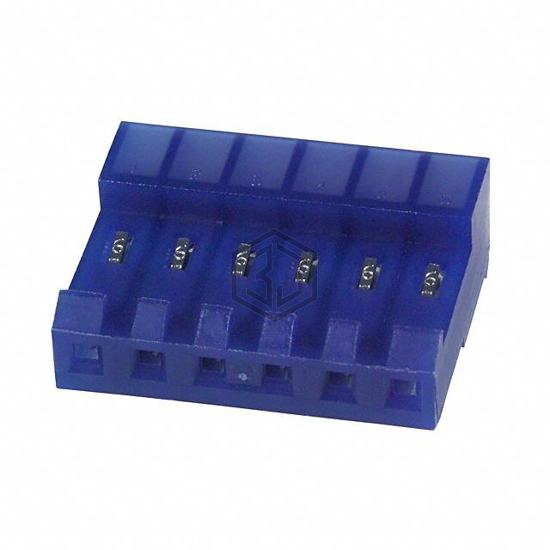 640430-6 - TE Connectivity AMP Connectors - Rectangular Connectors - Free Hanging, Panel Mount