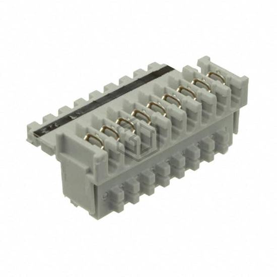 284865-9 - TE Connectivity AMP Connectors - Rectangular Connectors - Free Hanging, Panel Mount