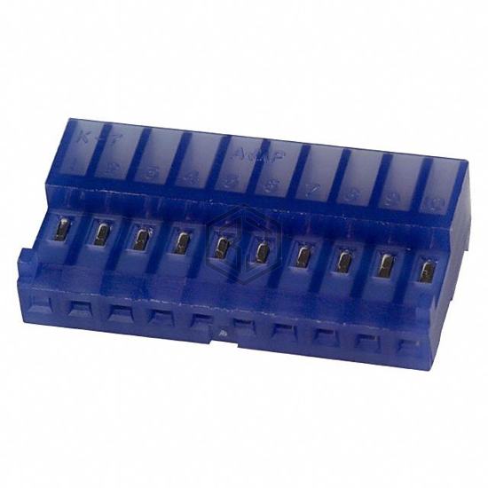 4-643815-0 - TE Connectivity AMP Connectors - Rectangular Connectors - Free Hanging, Panel Mount