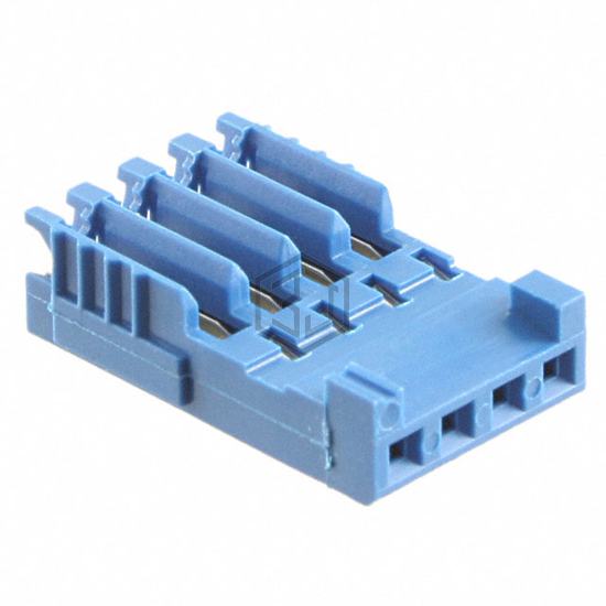 281784-4 - TE Connectivity AMP Connectors - Rectangular Connectors - Free Hanging, Panel Mount
