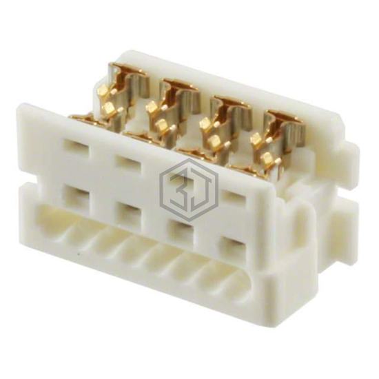 0903273308 - Molex - Rectangular Connectors - Free Hanging, Panel Mount