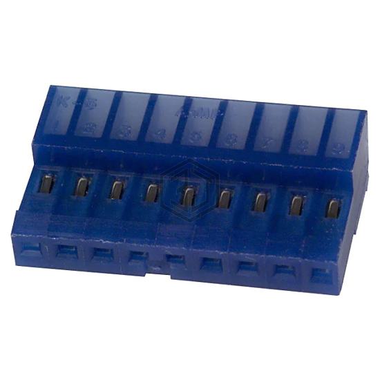 640442-9 - TE Connectivity AMP Connectors - Rectangular Connectors - Free Hanging, Panel Mount