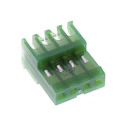 641201-4 - TE Connectivity AMP Connectors - Rectangular Connectors - Free Hanging, Panel Mount