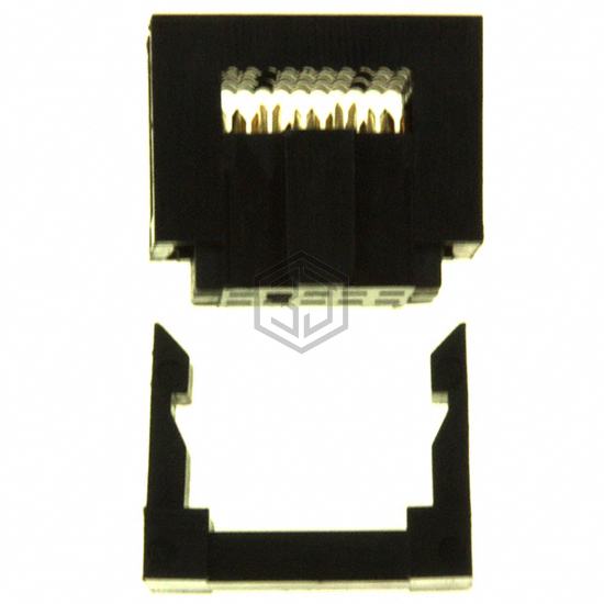 SFH413-PPPB-D05-ID-BK - Sullins Connector Solutions - Rectangular Connectors - Free Hanging, Panel Mount