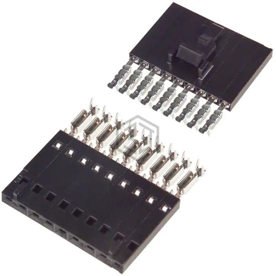 103957-8 - TE Connectivity AMP Connectors - Rectangular Connectors - Free Hanging, Panel Mount