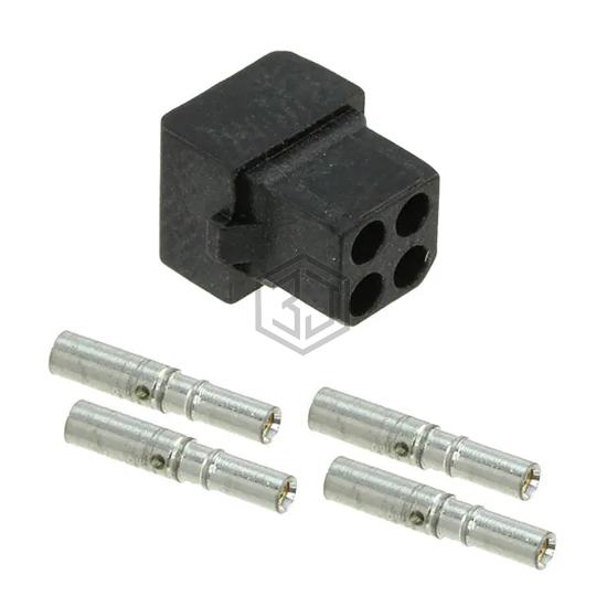 M80-8880401 - Harwin Inc. - Rectangular Connectors - Free Hanging, Panel Mount