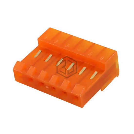 3-641148-6 - TE Connectivity AMP Connectors - Rectangular Connectors - Free Hanging, Panel Mount