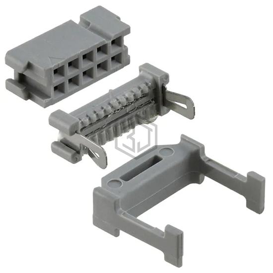 3473-6010 - 3M - Rectangular Connectors - Free Hanging, Panel Mount