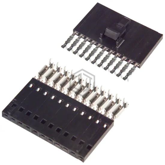 1-103958-0 - TE Connectivity AMP Connectors - Rectangular Connectors - Free Hanging, Panel Mount