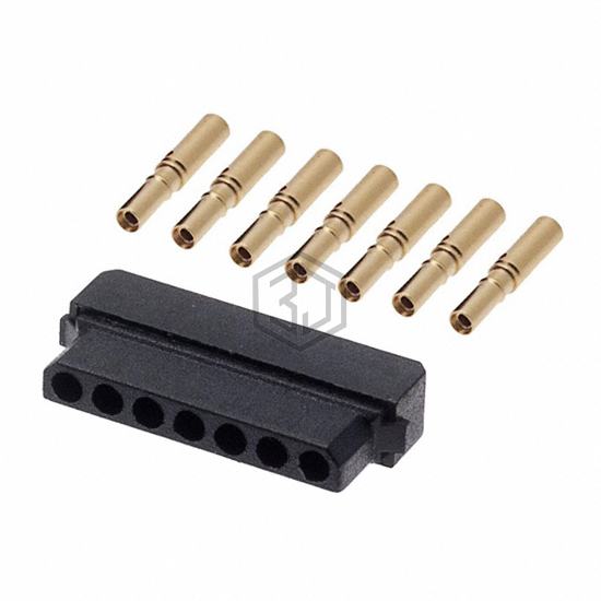 M80-8980705 - Harwin Inc. - Rectangular Connectors - Free Hanging, Panel Mount