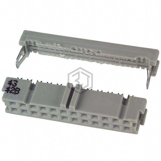 3626-7600 - 3M - Rectangular Connectors - Free Hanging, Panel Mount