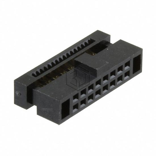 20021444-00016T4LF - Amphenol ICC (FCI) - Rectangular Connectors - Free Hanging, Panel Mount