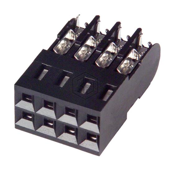 102694-2 - TE Connectivity AMP Connectors - Rectangular Connectors - Free Hanging, Panel Mount