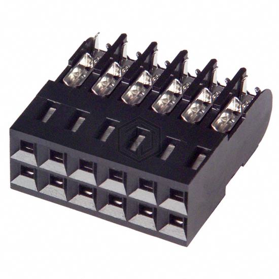 102694-4 - TE Connectivity AMP Connectors - Rectangular Connectors - Free Hanging, Panel Mount