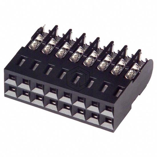 102398-6 - TE Connectivity AMP Connectors - Rectangular Connectors - Free Hanging, Panel Mount