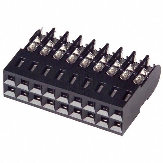 5-102448-7 - TE Connectivity AMP Connectors - Rectangular Connectors - Free Hanging, Panel Mount