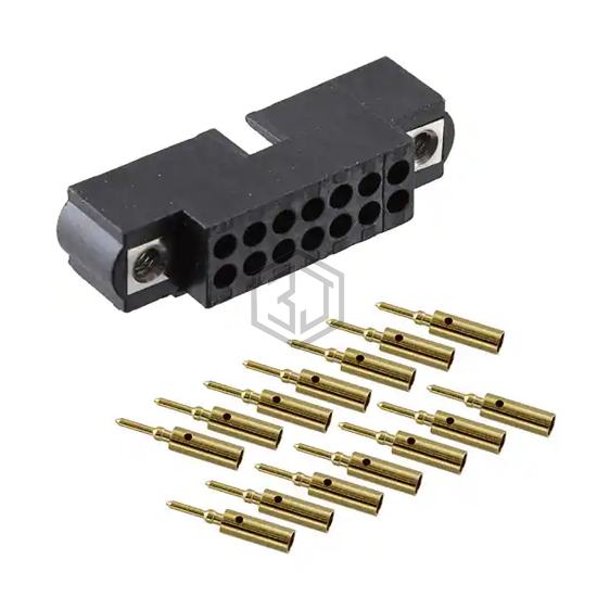 M80-5601405 - Harwin Inc. - Rectangular Connectors - Free Hanging, Panel Mount