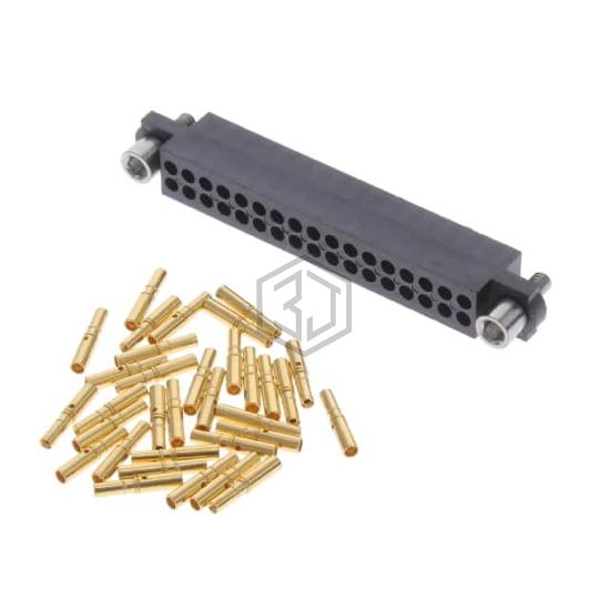 M80-4813405 - Harwin Inc. - Rectangular Connectors - Free Hanging, Panel Mount