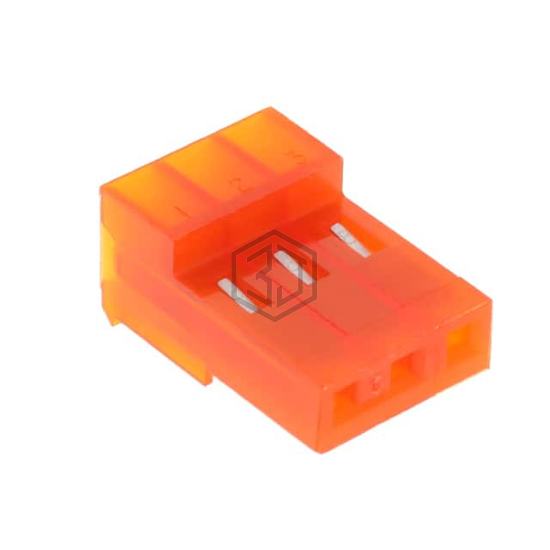 3-640477-3 - TE Connectivity AMP Connectors - Rectangular Connectors - Free Hanging, Panel Mount