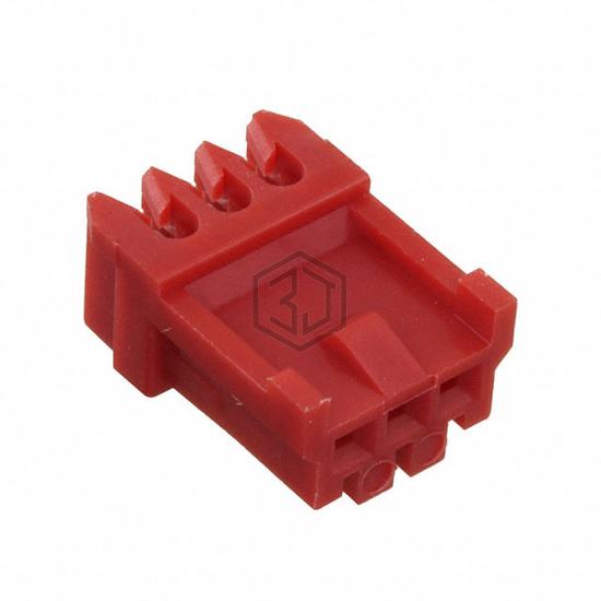 172051-3 - TE Connectivity AMP Connectors - Rectangular Connectors - Free Hanging, Panel Mount
