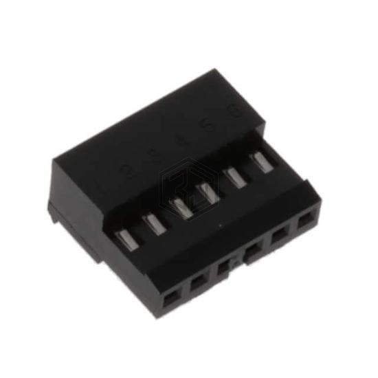 3-643498-6 - TE Connectivity AMP Connectors - Rectangular Connectors - Free Hanging, Panel Mount