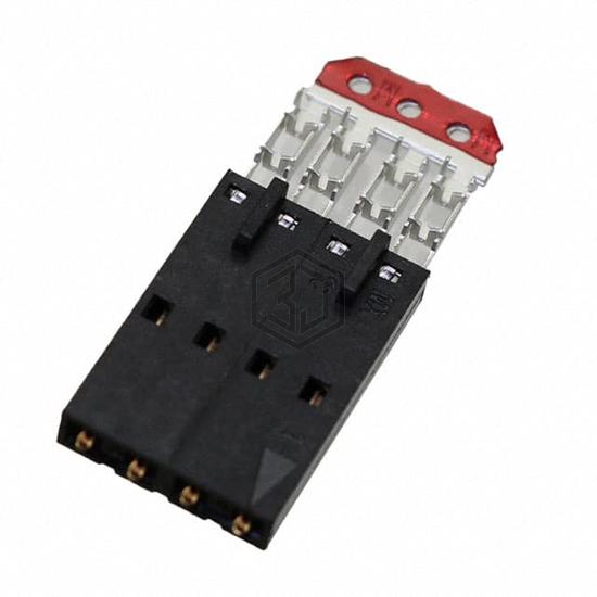 0014442504 - Molex - Rectangular Connectors - Free Hanging, Panel Mount