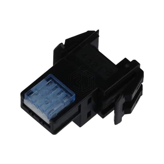 37C04-2165-0P0 FL - 3M - Rectangular Connectors - Free Hanging, Panel Mount