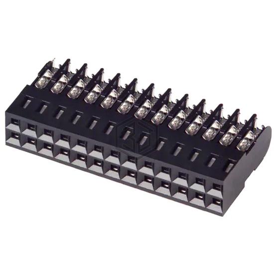 1-102448-1 - TE Connectivity AMP Connectors - Rectangular Connectors - Free Hanging, Panel Mount
