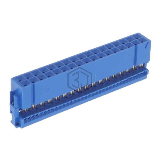 66900-134LF - Amphenol ICC (FCI) - Rectangular Connectors - Free Hanging, Panel Mount