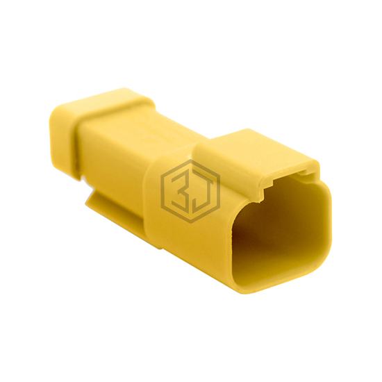 AT04-2P-R120YEL - Amphenol Sine Systems Corp - Rectangular Connectors - Free Hanging, Panel Mount