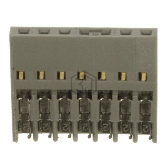 CHG-1007-001010-KEP - 3M - Rectangular Connectors - Free Hanging, Panel Mount
