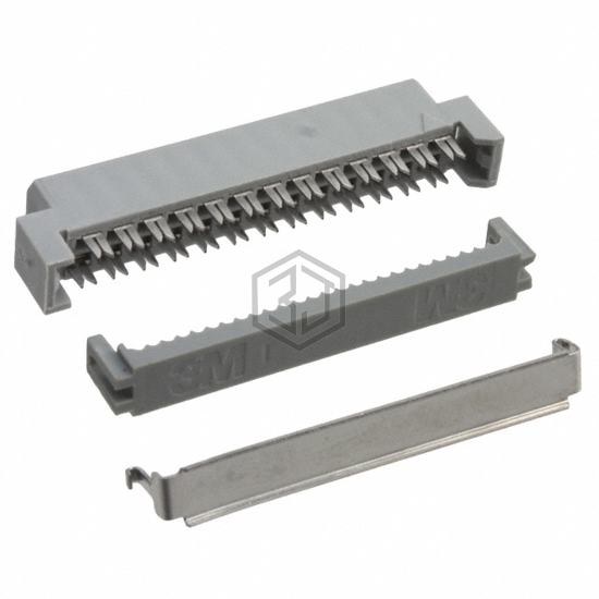 152226-0103-GB - 3M - Rectangular Connectors - Free Hanging, Panel Mount