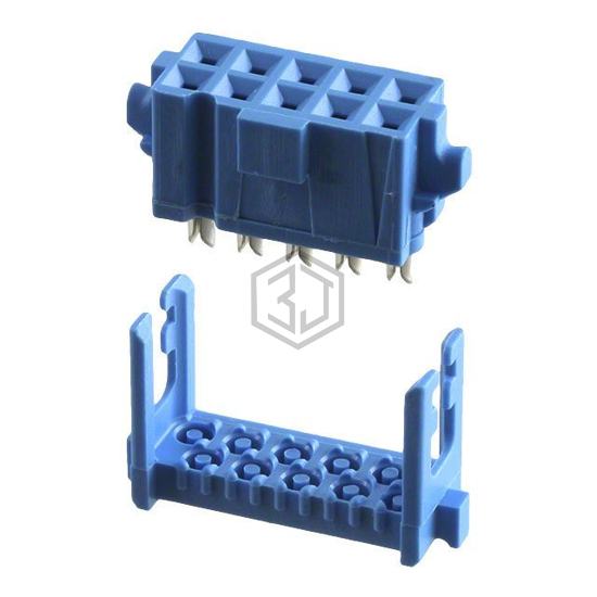 1658526-4 - TE Connectivity AMP Connectors - Rectangular Connectors - Free Hanging, Panel Mount