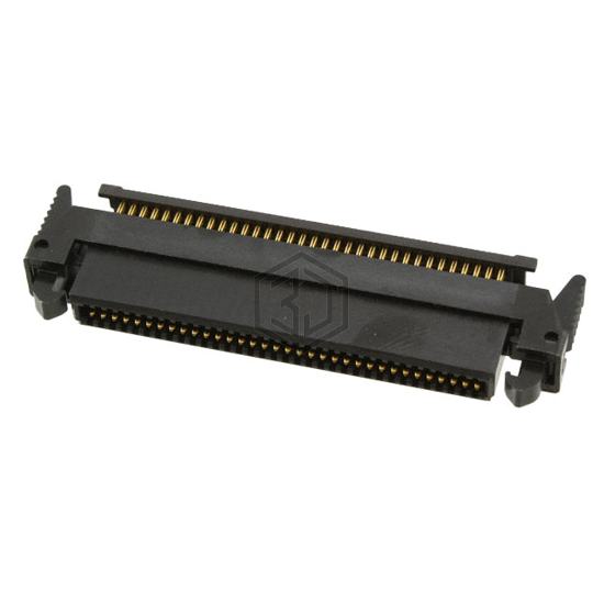 P25E-068S-EA - 3M - Rectangular Connectors - Free Hanging, Panel Mount