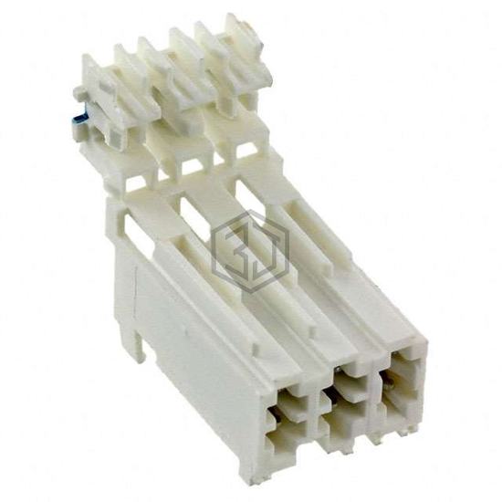 1-282003-2 - TE Connectivity AMP Connectors - Rectangular Connectors - Free Hanging, Panel Mount
