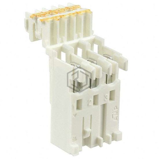 1-282003-1 - TE Connectivity AMP Connectors - Rectangular Connectors - Free Hanging, Panel Mount