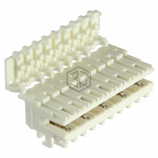 3-1534798-9 - TE Connectivity AMP Connectors - Rectangular Connectors - Free Hanging, Panel Mount