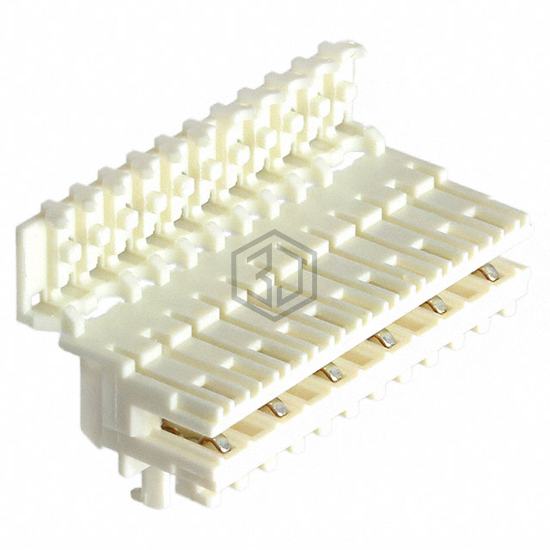 3-1534799-1 - TE Connectivity AMP Connectors - Rectangular Connectors - Free Hanging, Panel Mount