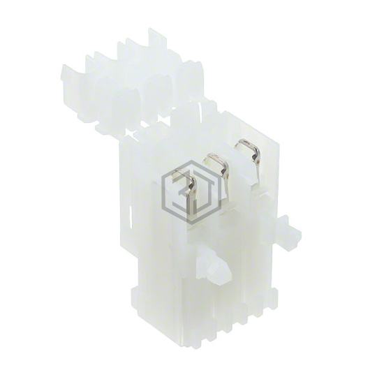 1241171-3 - TE Connectivity AMP Connectors - Rectangular Connectors - Free Hanging, Panel Mount