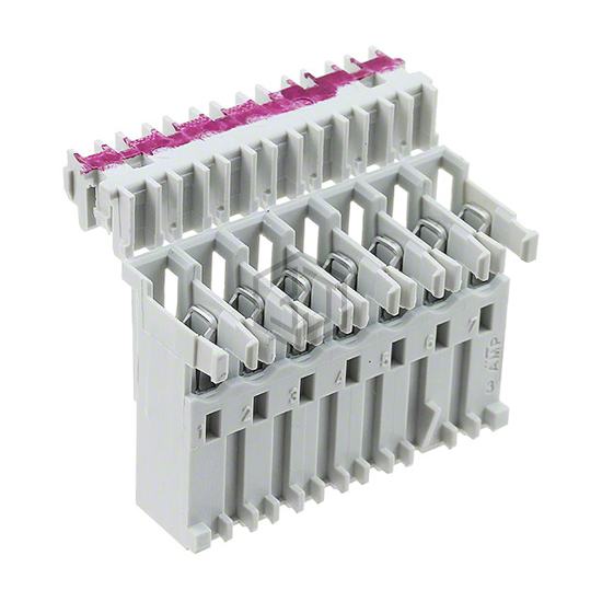 293143-1 - TE Connectivity AMP Connectors - Rectangular Connectors - Free Hanging, Panel Mount