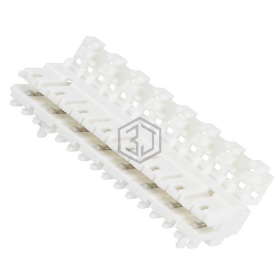 1534415-8 - TE Connectivity AMP Connectors - Rectangular Connectors - Free Hanging, Panel Mount