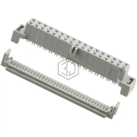 158334-211015 - 3M - Rectangular Connectors - Free Hanging, Panel Mount