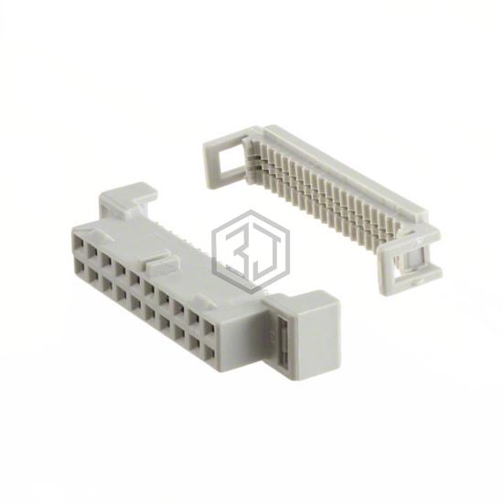 158220-0220 - 3M - Rectangular Connectors - Free Hanging, Panel Mount